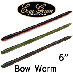 EverGreen Bow Worm 6"