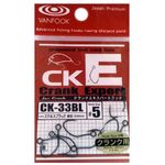 Одинарный крючок Vanfook CK-33BL № 8 (VFCK33BL8)