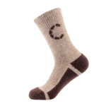 Термоноски "Следопыт" Organic wool socks YAK, tobacco brown, р.41-43