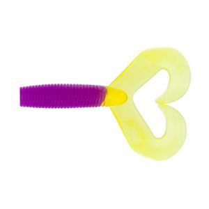 Силиконовая приманка Helios Credo Double Tail 2,95"/7,5 см Fio LT 7шт. (HS-12-039)