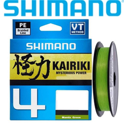 Shimano Kairiki 4 PE 150 м зеленая