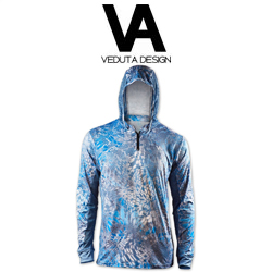 Veduta Air Reptile Skin Blue Худи мужская