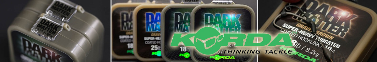 Korda Dark Matter Tungsten Coated Braid Weed Green 10м