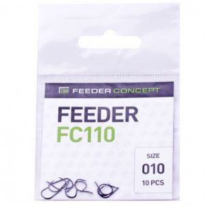Крючки Feeder Concept FC110 разм.010 10шт.