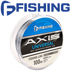 F-Fishing Axis Universal Line Silver 100m