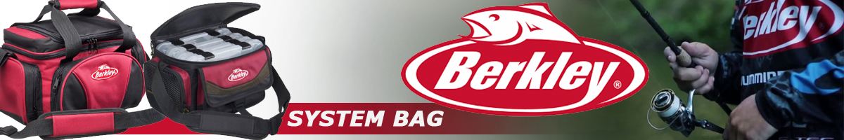 Berkley System Bag Red-Black + 4 Boxes L
