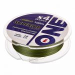 Плетеная леска №One Superior Х4-100 (navy-green) d0.24