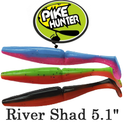 Pike Hunter River Shad 5.1"