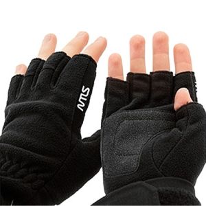 Перчатки NTLS Fleece Gloves Windproof без пальцев цвет Dark Blue р-р. M/L