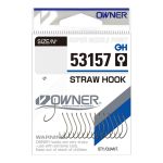 Крючок Owner Straw Hook w/eye Brown №12 (53157-12)