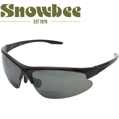Snowbee Prestige Magnifier Sunglasses Black/Smoke