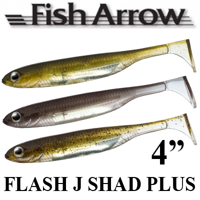 Fish Arrow Flash J Shad 4" Plus