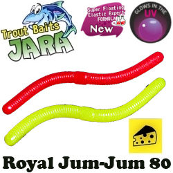 Trout Baits JARA Royal Jum-Jum 80 (Сыр)