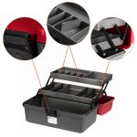 Ящик рыболова двухполочный Nisus Fishing 2-tray Box red (N-FB-2-R)