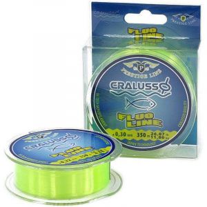 Леска Cralusso Fluo-yellow Prestige 150м - 0,25мм