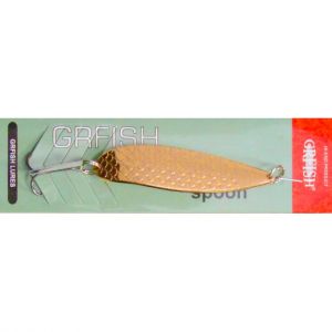 Блесна колеблющаяся Grfish Montana Spoon 35g, 86mm, медь