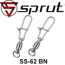 Sprut SS-62 BN (Ballbearing Swivel with Fastlock Snap)