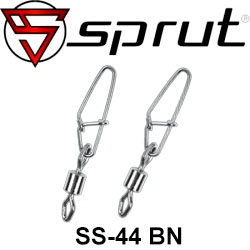Sprut SS-44 BN (Diamond Eye Rolling Swivel w New Hooked Snap)