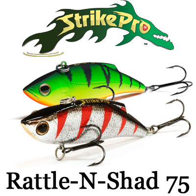 Strike Pro Rattle-N-Shad 75 (JL-027)