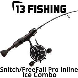 13 Fishing Snitch/FreeFall Pro Inline Ice Combo Комбо набор