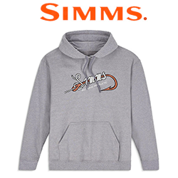 Simms Hook and Loop Hoody, Grey Heather
