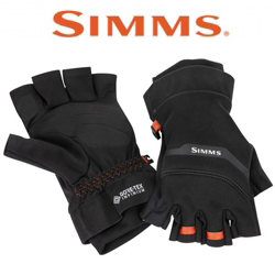 Simms Gore-Tex Infinium Half Finger, Black
