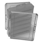Коробка для воблеров Kosadaka TB-S31E-OR, 14*10.5*3см, двухсторонняя, оранжевая