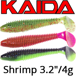 Kaida Shrimp 3.2" 8cm 4g