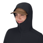 Толстовка Simms Women's Strata 330 Full-Zip Hoody, Black, S