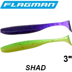 Flagman Shad 3"