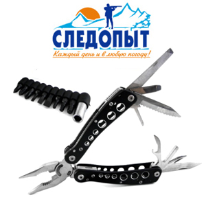Мультитул "Следопыт" 18 предметов PF-MT-09 в чехле