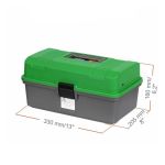 Ящик рыболова двухполочный Nisus Fishing 2-tray Box green (N-FB-2-G)
