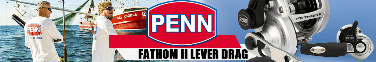 Penn Fathom II Lever Drag 2 Speed