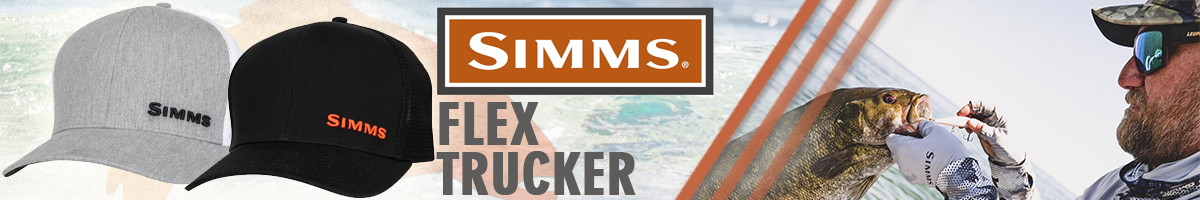 Simms Flex Trucker, Heather Grey