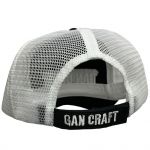 Кепка с сеткой Gan Craft Crack Face Damage Cap #02-Black/White