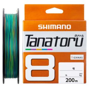 Плетеный шнур Shimano Tanatoru 8 200m PL-F68R 5C 3,0 (24,8kg.)