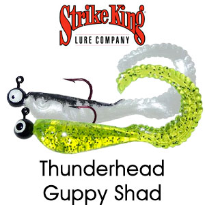 Strike King Thunderhead Guppy Shad
