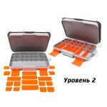 Коробка для приманок Vido Craft VD-3039 Two Tier Box All In One, размер 35.5х24.5х7.5 см