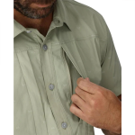 Рубашка Simms Stone Cold SS Shirt, Fishtail Pale Pine, M