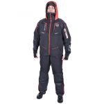 Костюм-поплавок мужской зимний ХСН "Angler prosport", hardguard, черный (красные молнии) (52-54/182)