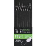 Крючок одинарный безбородый с поводком BKK Feeder Tournament, FTB-1 Bayonet Rigs (A-BW-5124) #12