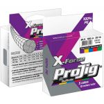 Шнур ProJig X-Force 100м Multicolor 0,10мм, 6,0кг