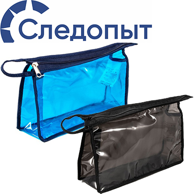 Косметичка "Следопыт", 12х20х6 см, ПВХ, на молнии