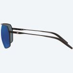 Очки поляризационные Costa Pilothouse 580P Matte Black + Matte Black/Black/Blue Mirror 580P, XLarge
