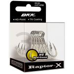 Крючок тройной BKK Raptor-X #8 (9шт)