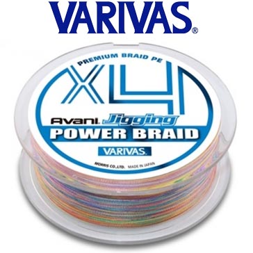 Varivas Avani Jigging Power Braid PE X4 200m