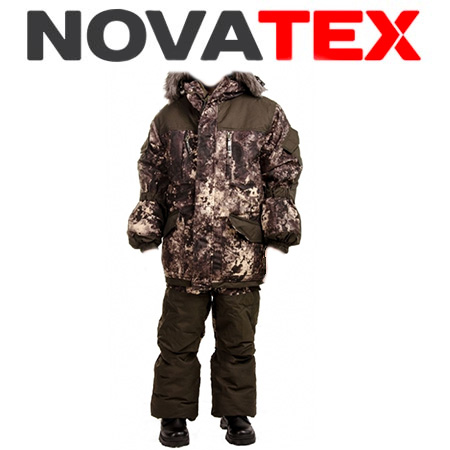 NovaTex "Горка зима" (алова, зел. цифра)(комбинезон) детский Маугли