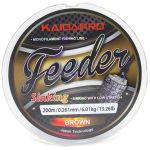Леска Kaida FEEDER Sinking цв.brown 200м 0,286мм 7,07кг