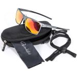 Очки поляризационные Gamakatsu G-Glasses Alu Grey Red Mirror