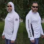 Джерси с капюшоном Nautilus Black and white р-р XL
